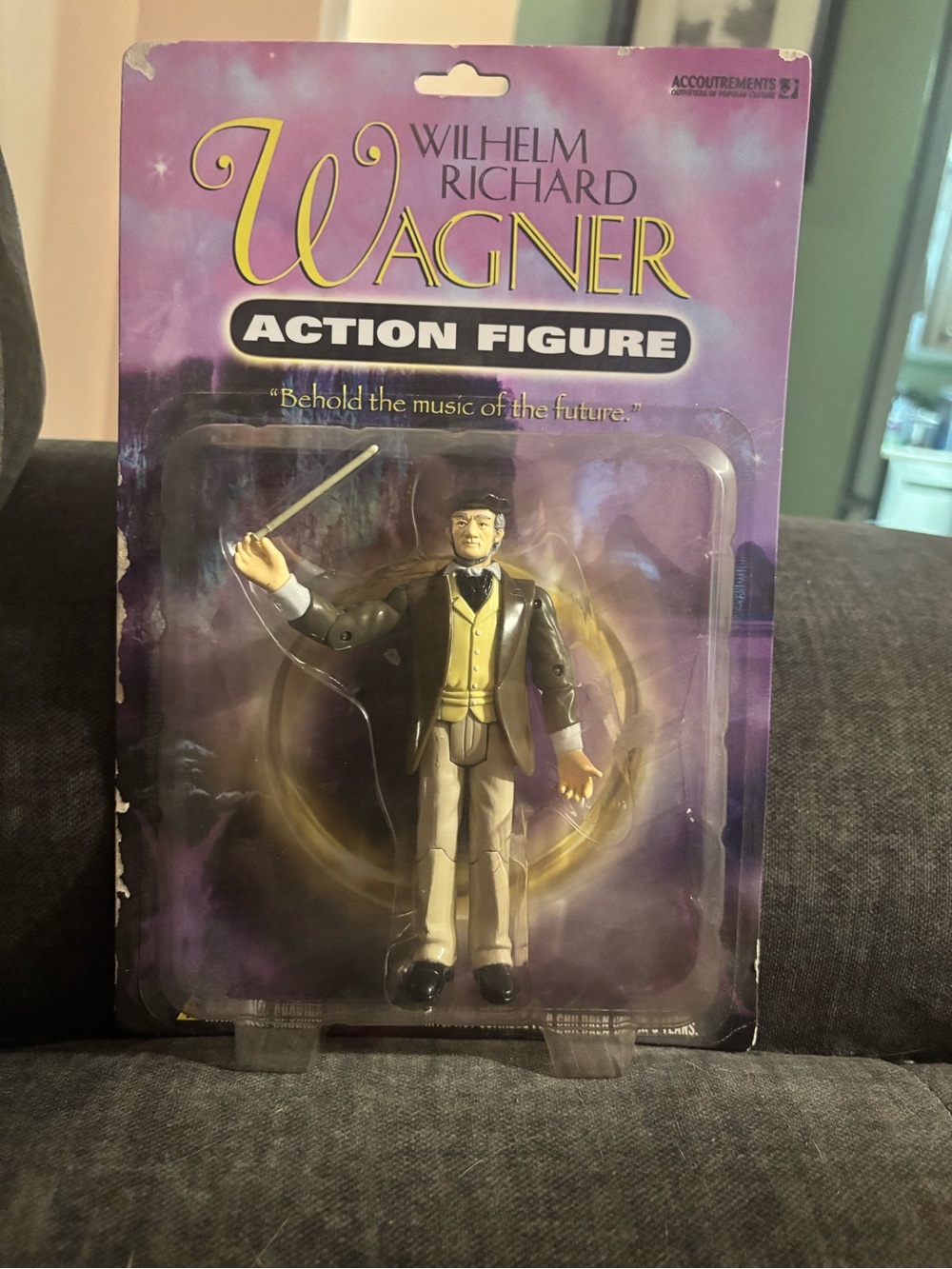 Vintage 2004 Wilhelm Richard Wagner Action Figure - by Accoutrements NIB